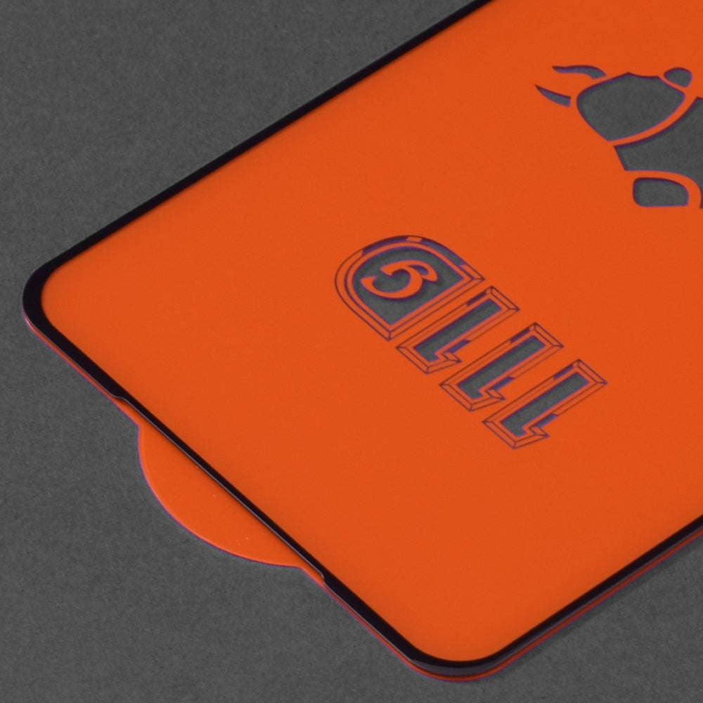 Ochranná fólie na displej Techsuit pro Oppo Reno4 Lite, tvrzené sklo, plné lepidlo, 111D, černá