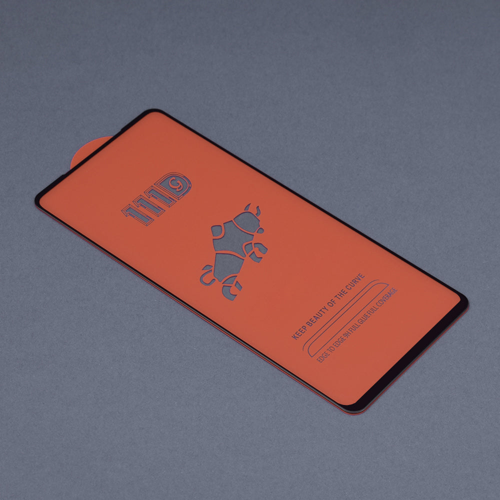 Ochranná fólie na displej Techsuit pro Realme 8 Pro / 8, tvrzené sklo, plné lepidlo, 111D, černá