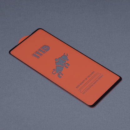 Ochranná fólie na displej Techsuit pro Realme 8 Pro / 8, tvrzené sklo, plné lepidlo, 111D, černá