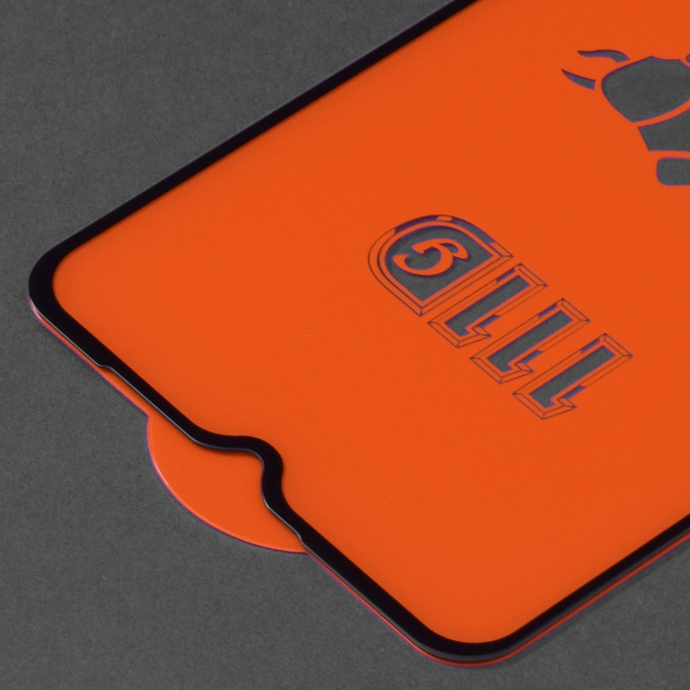 Ochranná fólie na displej Techsuit pro Samsung Galaxy F12 F127 / A12 Nacho A127 / M02 M022 / M12 M127, tvrzené sklo, Full Glue, 111D, černá