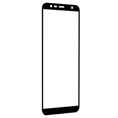 Ochranná fólie na displej Techsuit pro Samsung Galaxy J6+ J610 / J4 Plus (2018) J415, tvrzené sklo, Full Glue, 111D, černá