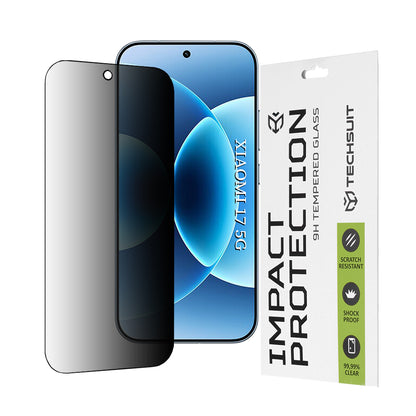 Ochranná fólie Techsuit pro Xiaomi 17, Tvrzené sklo, Full Glue, 111D