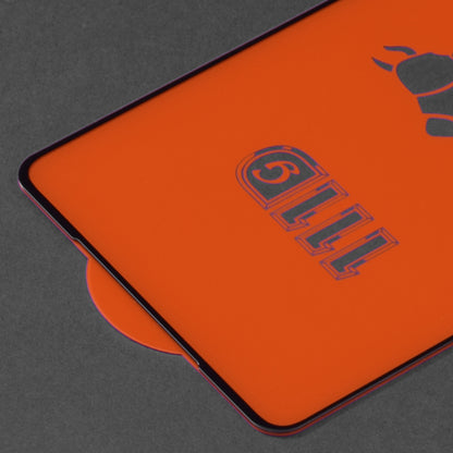 Ochranná fólie na displej Techsuit pro Xiaomi Poco M5s / Redmi Note 10S / Note 10, tvrzené sklo, plné lepidlo, 111D, černá