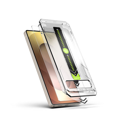Ochranná fólie na displej Techsuit TitanGlass CrystalHD pro Samsung Galaxy S25 Ultra S938, tvrzené sklo, plné lepidlo