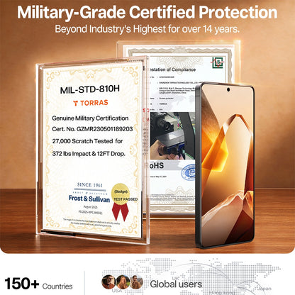 Ochranná fólie na displej Torras GlassGo Install Master pro Samsung Galaxy S26, Tvrzené sklo, Full Glue, Průhledná