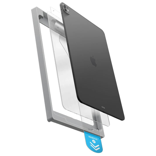 UNIQ Optix Exofit Screen Protector for Apple iPad Air 11 (2024), Tempered Glass, Full Glue