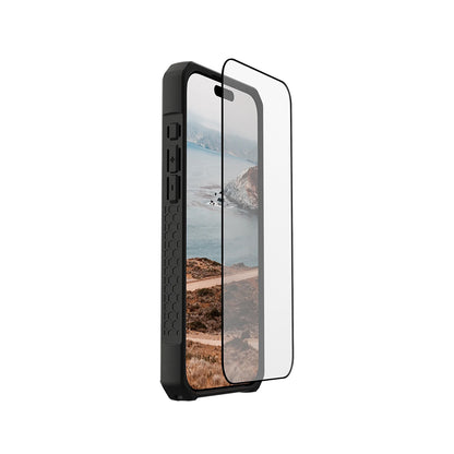 Ochranná fólie na displej Urban Armor Gear Shield pro Apple iPhone 17 Pro, Tvrzené sklo, Full Glue, Černá