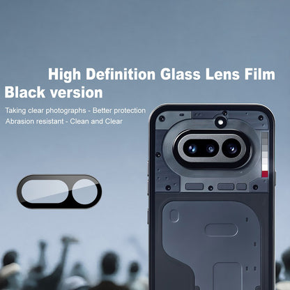 Ochranná fólie Techsuit pro Nothing Phone (4a), tvrzené sklo, černá