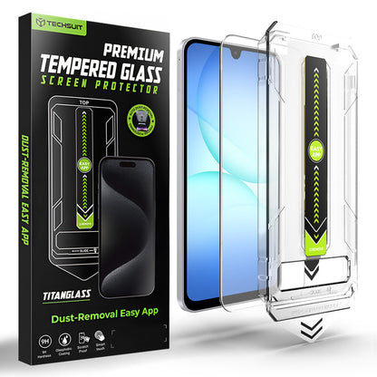 Ochranná fólie na displej Techsuit TitanGlass CrystalHD pro Samsung Galaxy A17 5G / A16 5G A166 / A16 4G A165, tvrzené sklo