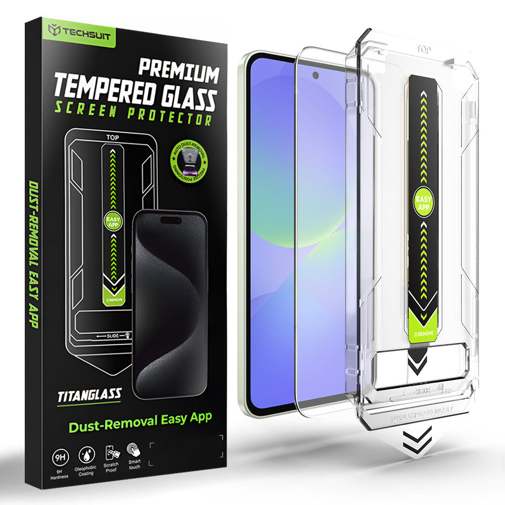 Ochranná fólie na displej Techsuit TitanGlass CrystalHD pro Samsung Galaxy A37 5G / A36 A366, tvrzené sklo