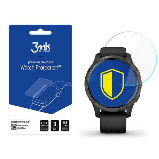 Ochranná fólie 3MK Arc pro Garmin Venu 2S, sada 3 kusů, plast