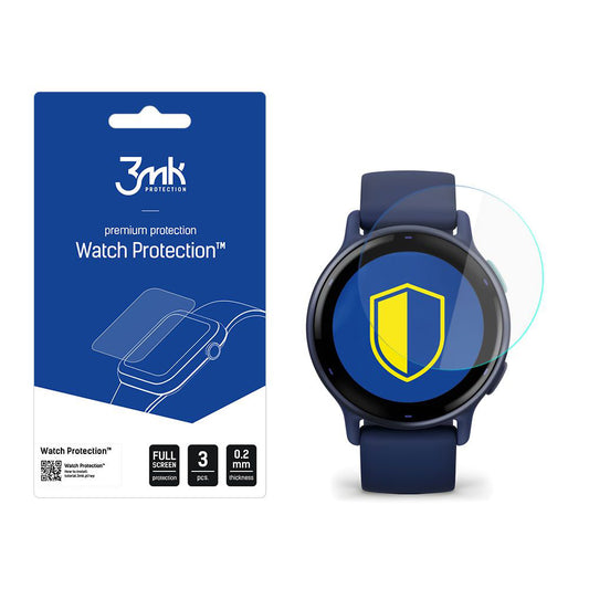 Ochranná fólie 3MK Arc pro Garmin Vivoactive 5, sada 3 kusy, plast