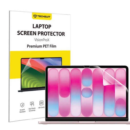 Matná ochranná fólie proti modrému světlu Techsuit VisionProX pro Apple MacBook Neo 13 palců, plastová