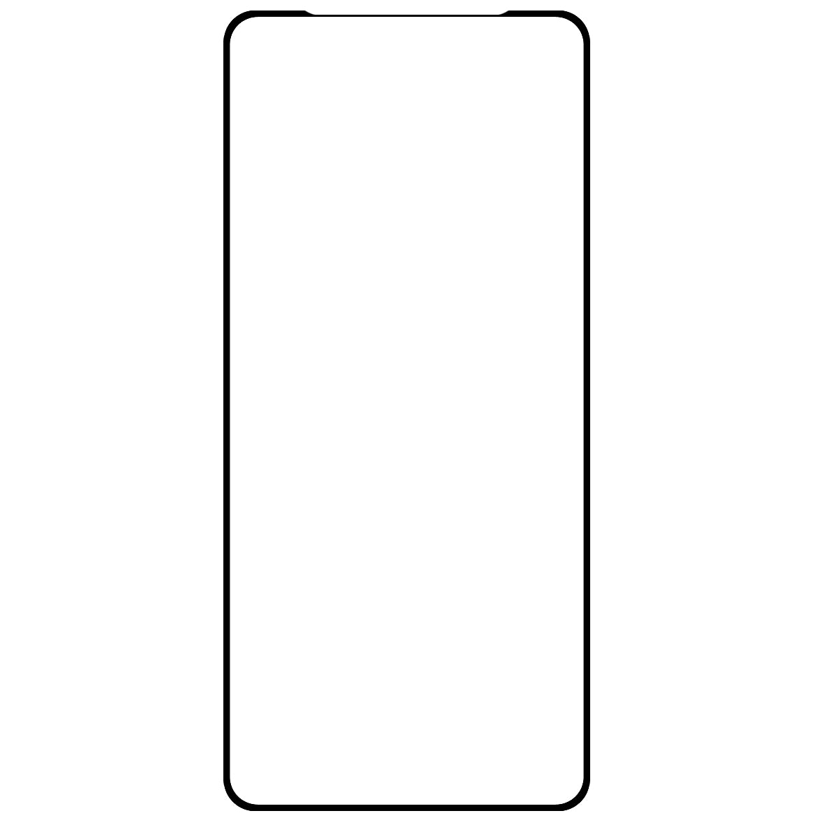OEM ochranná fólie na displej pro Samsung Galaxy A22 A225, tvrzené sklo, Full Glue, 9D, černá