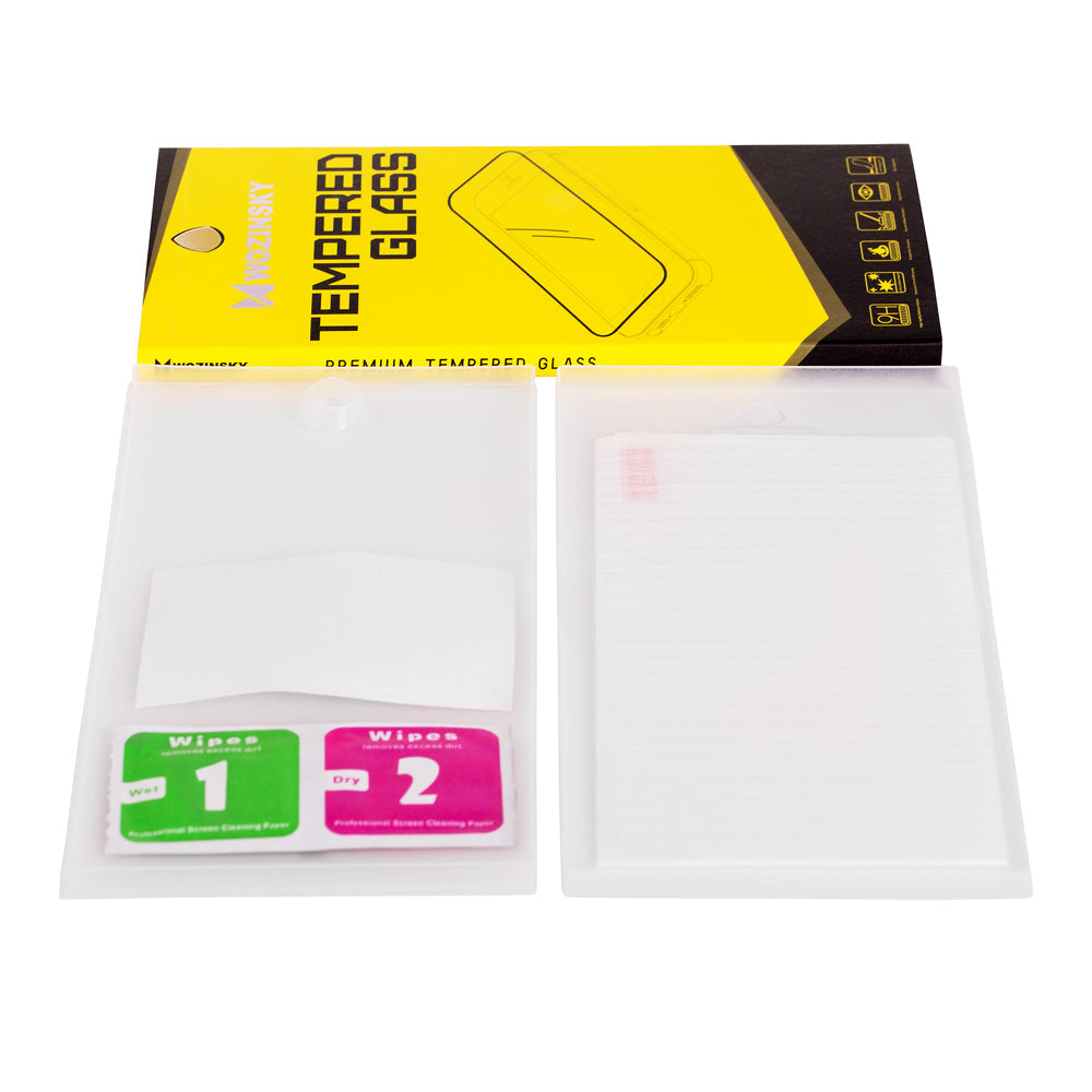 WZK Screen Protector Film for Apple iPhone 11 Pro / XS / X, Tempered Glass, Full Glue, Black