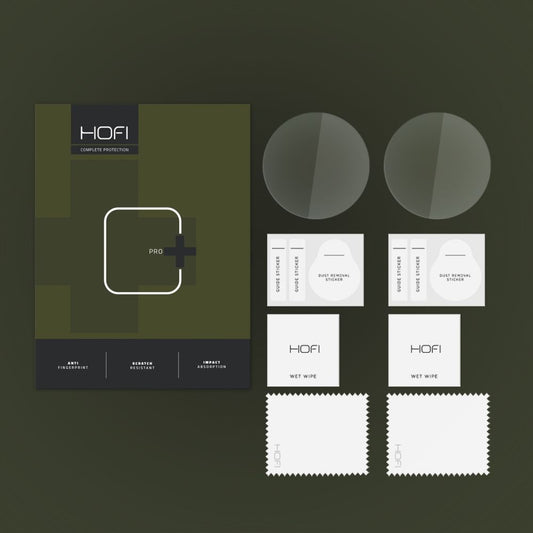 Ochranná fólie HOFI PRO+ pro Huawei Watch GT 4 46mm, Sada 2 kusů, Tvrzené sklo