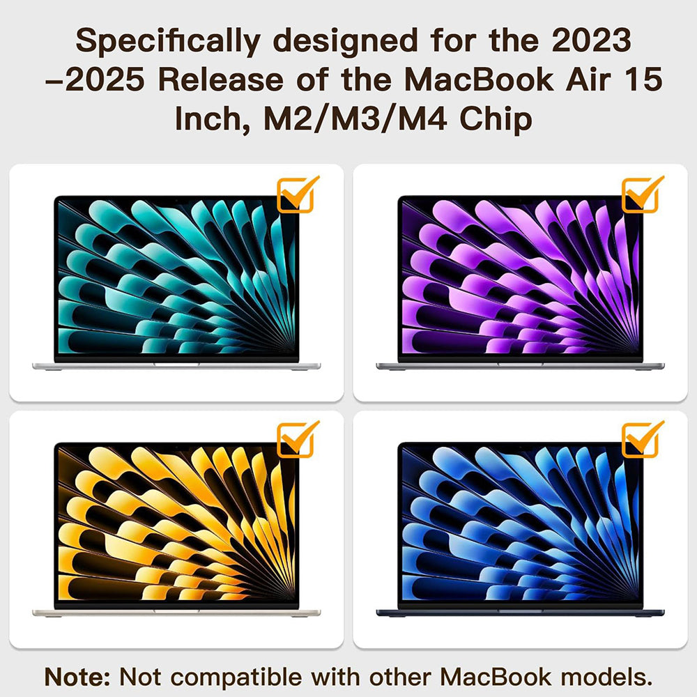Matná ochranná fólie proti modrému světlu Techsuit VisionProX pro Apple MacBook Air M3 15inch (2024) / Air M2 15inch (2023), Plast