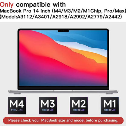 Matná ochranná fólie proti modrému světlu Techsuit VisionProX pro Apple MacBook Pro 14inch (2024), Plast