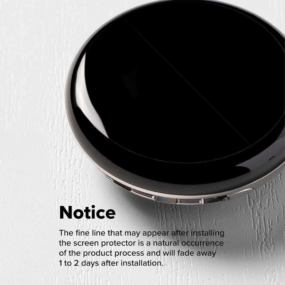 Ringke Dual Easy Pro Protection Film for Google Pixel Watch 4 41mm, Set of 2 pieces, Plastic