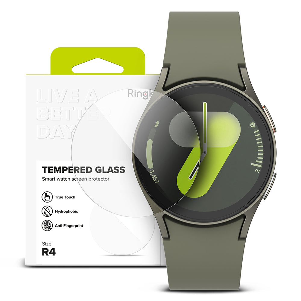 Ochranná fólie Ringke R4 pro Samsung Galaxy Watch7 40mm, sada 4 kusů, tvrzené sklo