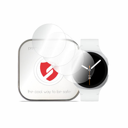 Ochranná fólie Smart Protection Premium Classic pro Samsung Galaxy Watch8 40mm, sada 4 kusů, plast