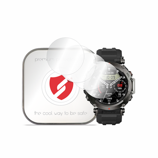 Ochranná fólie Smart Protection Premium Classic pro Amazfit T-Rex Ultra, sada 4 kusů, plast