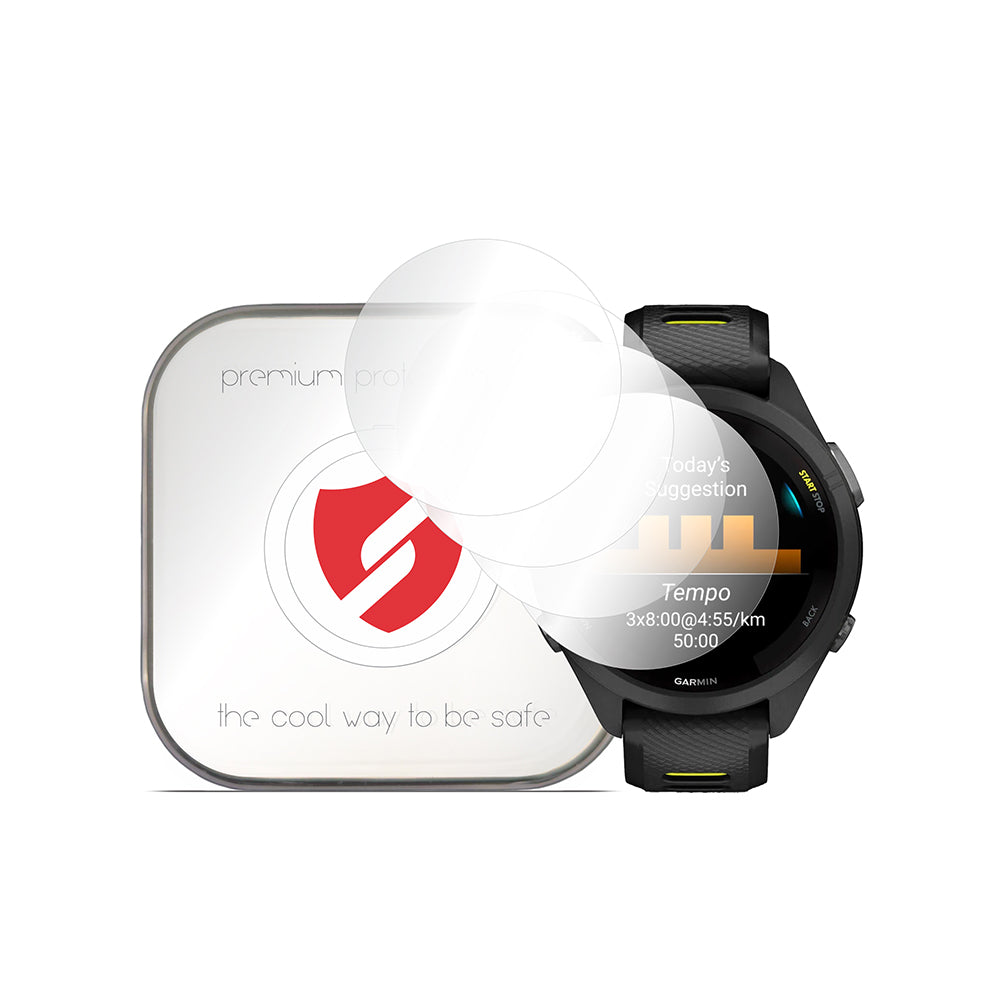 Ochranná fólie Smart Protection Premium Classic pro Garmin Forerunner 265S, sada 4 kusy, plast