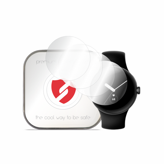 Ochranná fólie Smart Protection Premium Classic pro Google Pixel Watch 2 / Watch, sada 4 kusy, plast