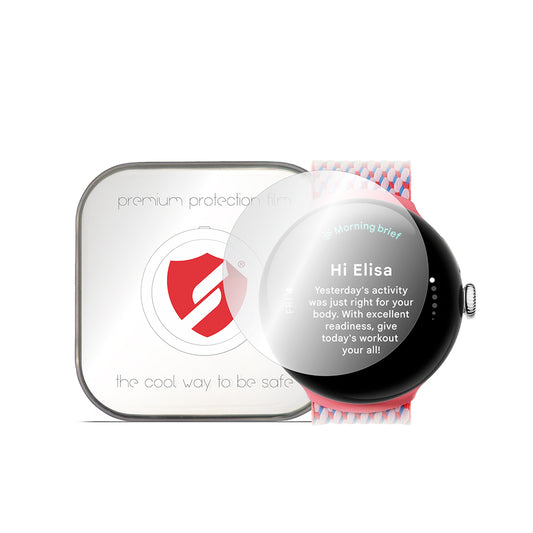 Ochranná fólie Smart Protection Premium Classic pro Google Pixel Watch 3 41mm, sada 4 kusů, plast