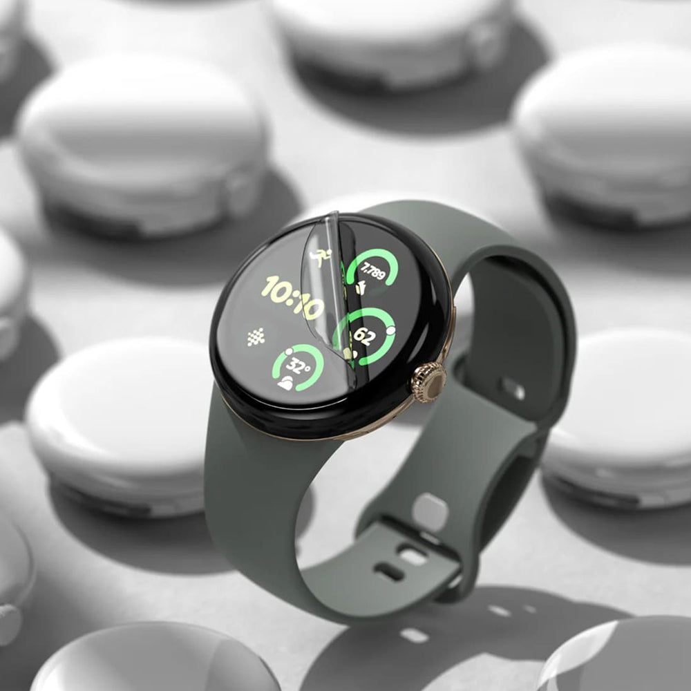 Ochranná fólie Smart Protection Premium Classic pro Google Pixel Watch 4 41mm, Sada 4 kusů, Plast.