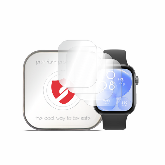 Ochranná fólie Smart Protection Premium Classic pro Huawei Watch Fit 4 / Fit 3, sada 4 kusy, plast