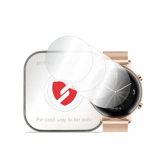 Ochranná fólie Smart Protection Premium Classic pro Huawei Watch GT 2 42mm, sada 4 kusů, plast
