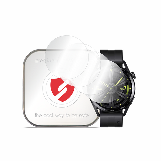Ochranná fólie Smart Protection Premium Classic pro Huawei Watch GT 3 46mm, Sada 4 kusů, Plast