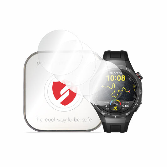 Ochranná fólie Smart Protection Premium Classic pro Huawei Watch GT 5 Pro 46mm, Sada 4 kusů, Plast