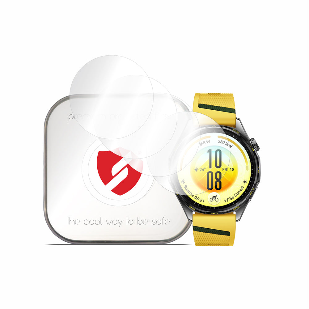 Ochranná fólie Smart Protection Premium Classic pro Huawei Watch GT 7 46 mm, plastová, sada 4 kusů