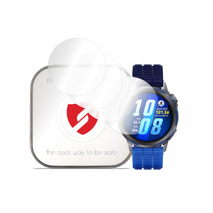 Smart Protection Premium Classic Screen Protector for Huawei Watch GT Runner 2, Plastic, Set of 4