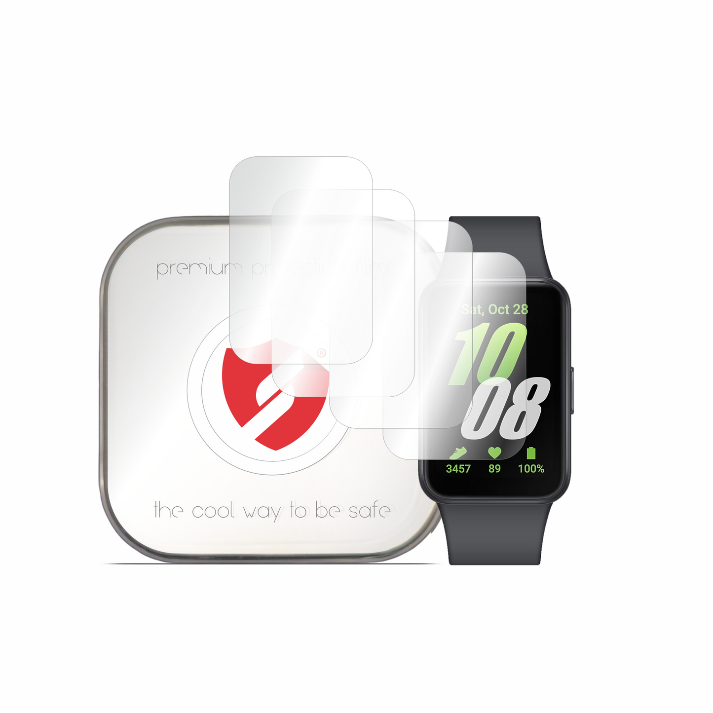Ochranná fólie Smart Protection Premium Classic pro Samsung Galaxy Fit3 R39M, sada 4 kusy, plast