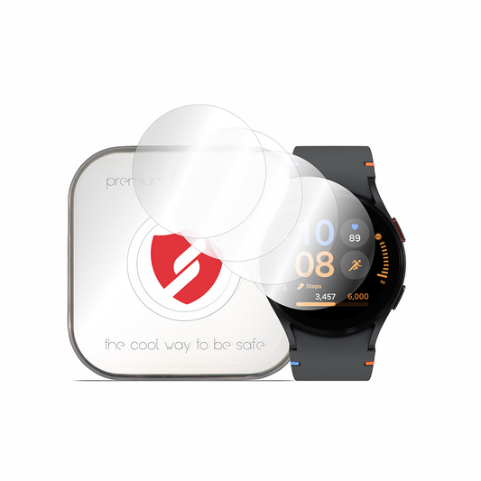 Ochranná fólie Smart Protection Premium Classic pro Samsung Galaxy Watch FE, sada 4 kusů, plast