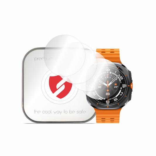 Ochranná fólie Smart Protection Premium Classic pro Samsung Galaxy Watch Ultra, sada 4 kusy, plast