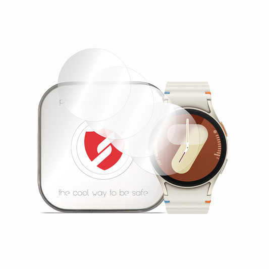 Ochranná fólie Smart Protection Premium Classic pro Samsung Galaxy Watch7 40mm, Sada 4 kusů, Plast