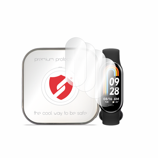 Ochranná fólie Smart Protection Premium Classic pro Xiaomi Smart Band 9 / Band 8, sada 4 kusy, plast