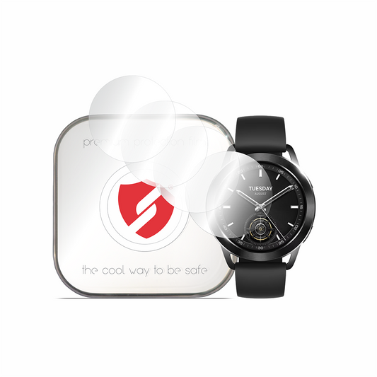 Ochranná fólie Smart Protection Premium Classic pro Xiaomi Watch S3, Sada 4 kusů, Plast