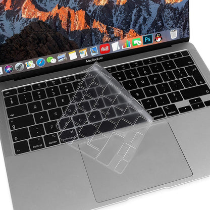 Ochranný kryt klávesnice Techsuit PureTypeX pro Apple MacBook Air 13 (2020), průhledný