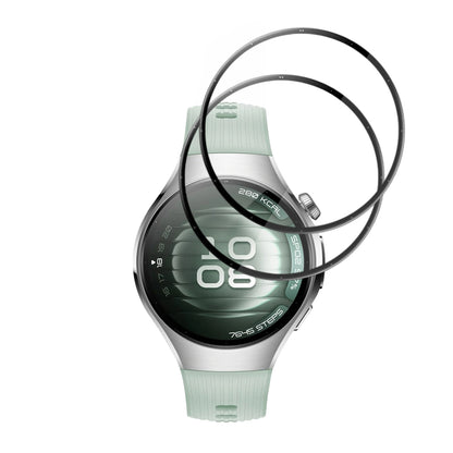 Ochranná fólie Techsuit Nano Flex pro Huawei Watch 5 42mm, Sada 2 kusy, Plast, Černá