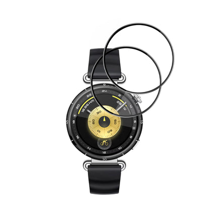 Folie ochranná Techsuit Nano Flex pro Huawei Watch GT 6 41mm, Sada 2 kusy, Plast, Černá
