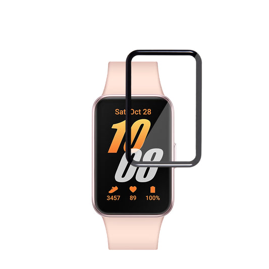 Ochranná fólie Techsuit Nano Flex pro Samsung Galaxy Fit3 R39M, sada 2 kusy, plast, černá