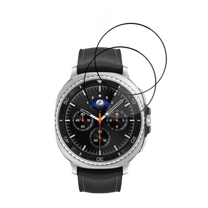 Folie ochranná Techsuit Nano Flex pro Samsung Galaxy Watch8 Classic, Sada 2 kusy, Plast, Černá
