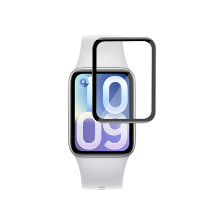 Ochranná fólie Techsuit Nano Flex pro Xiaomi Smart Band 10 Pro, Sada 2 kusů, Plast, Černá