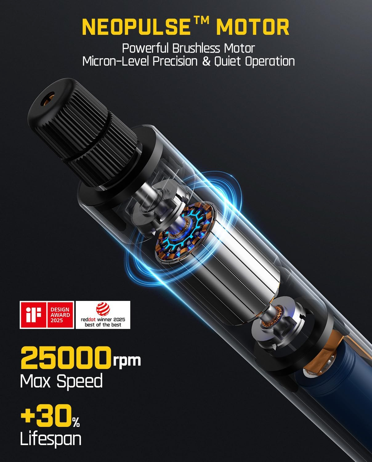 Elektrická frézka Fanttik F2 Master