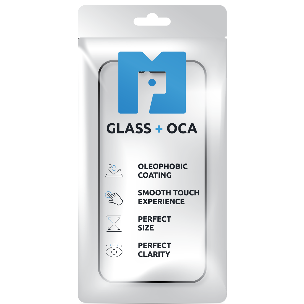 Sklo displeje + OCA MP kompatibilní s Apple iPhone 11 Pro, Černá